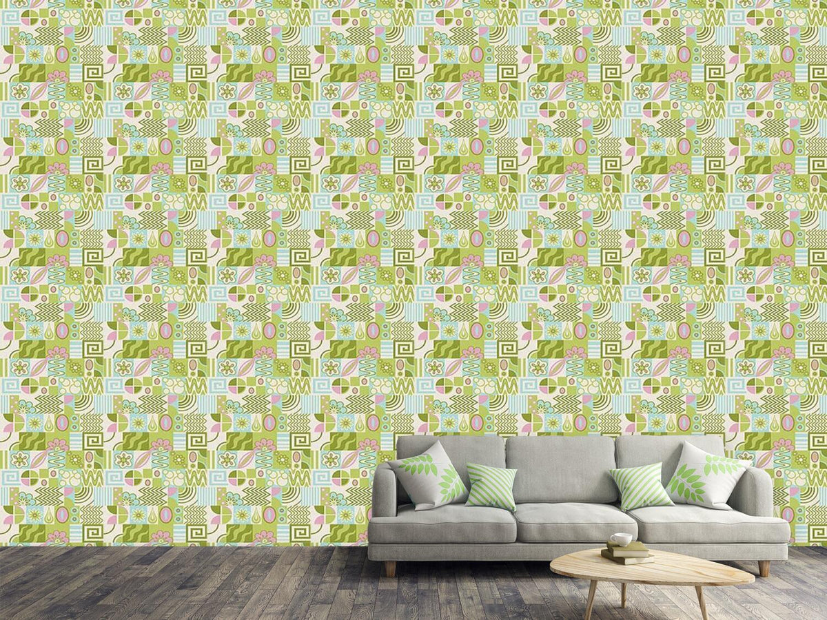 patterned-wallpaper-retro-potpourri-green