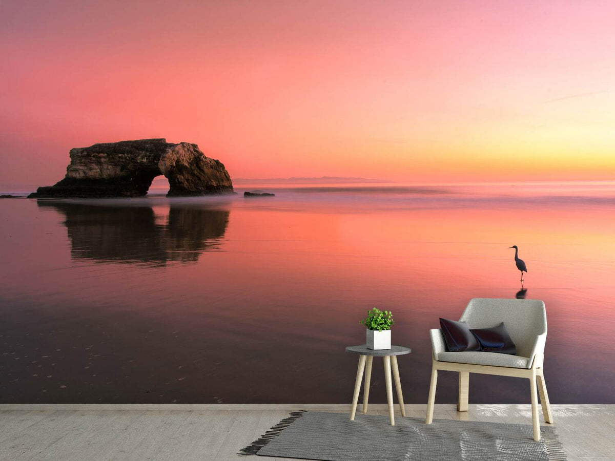 photo-wallpaper-sunset-at-the-natural-bridge-ii