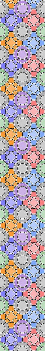 patterned-wallpaper-mosaic-floral