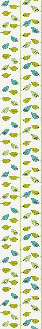 patterned-wallpaper-leaf-on-strings