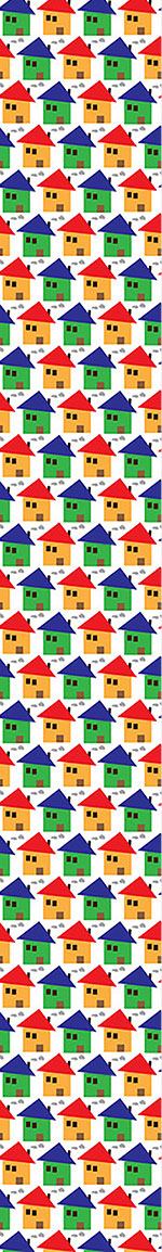 patterned-wallpaper-friendly-houses