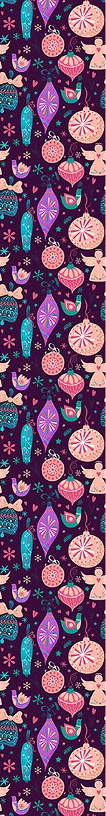 patterned-wallpaper-retro-christmas-baubles