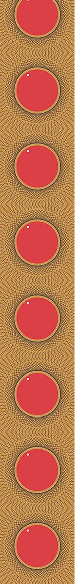 patterned-wallpaper-round-shapes