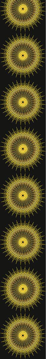 patterned-wallpaper-golden-chariot