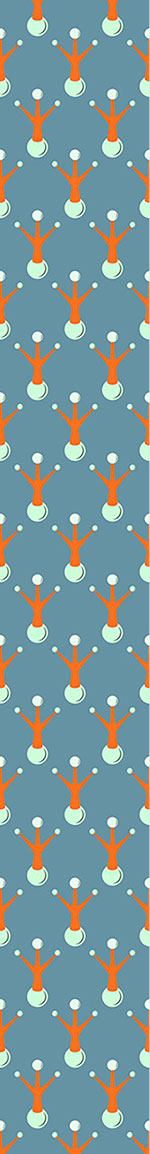 patterned-wallpaper-snowman-surrealism
