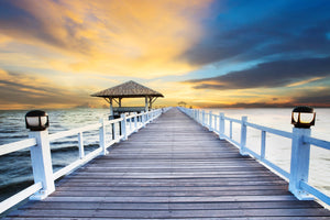 photo-wallpaper-the-bridge-into-the-sea