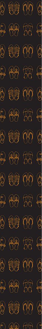 patterned-wallpaper-sandals