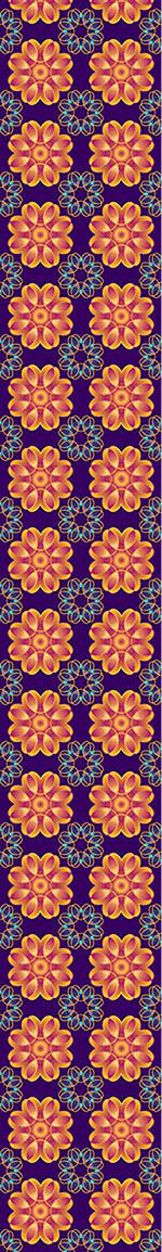 patterned-wallpaper-spiral-flowers-with-hearts