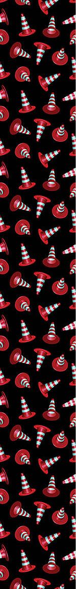 patterned-wallpaper-dancing-traffic-cones