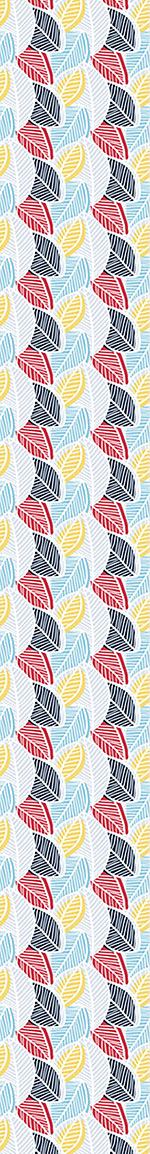 patterned-wallpaper-leaf-layers