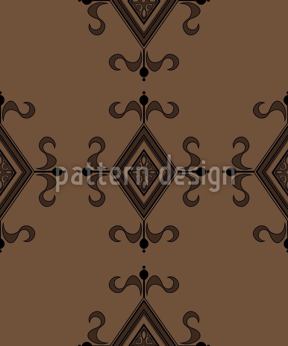 patterned-wallpaper-gothic-brown