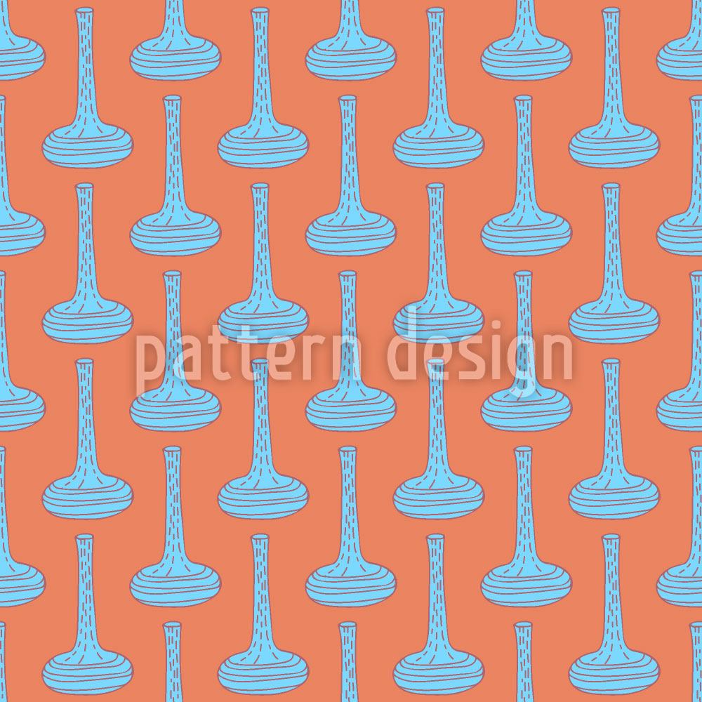 patterned-wallpaper-boho-doodle-vases