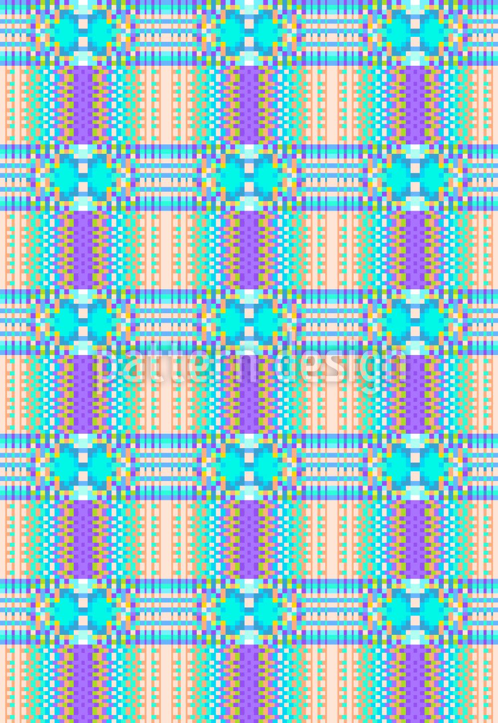 patterned-wallpaper-pixel-plaid