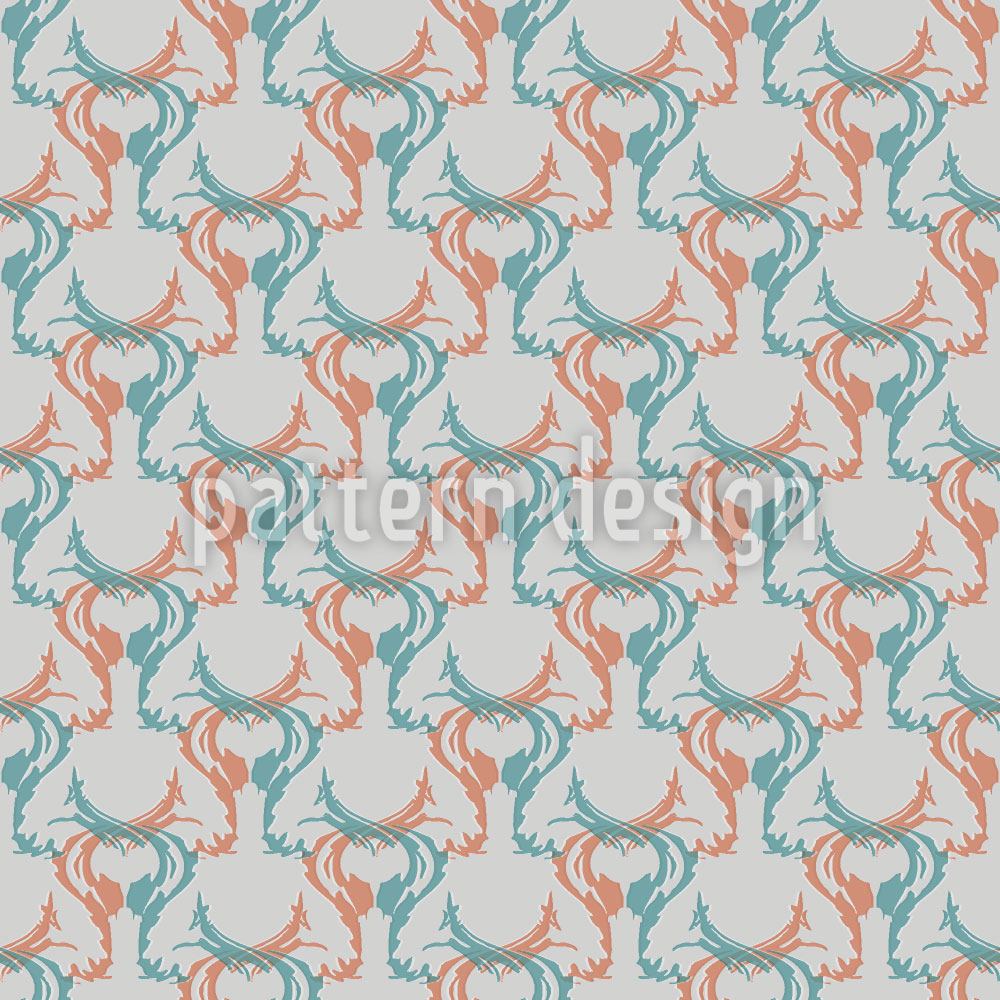 patterned-wallpaper-retro-stag