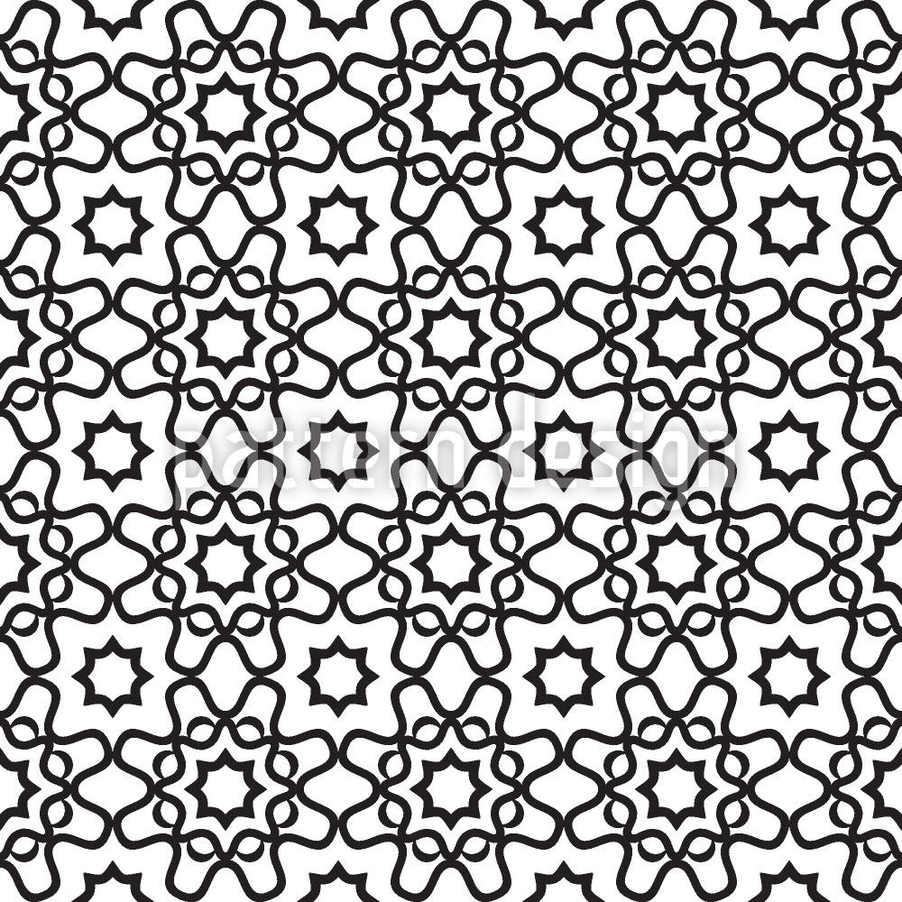 patterned-wallpaper-islamic-tile