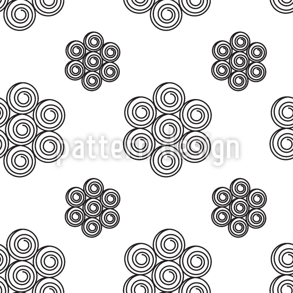 patterned-wallpaper-twisted-flowers