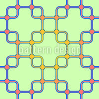 patterned-wallpaper-connection-of-squares
