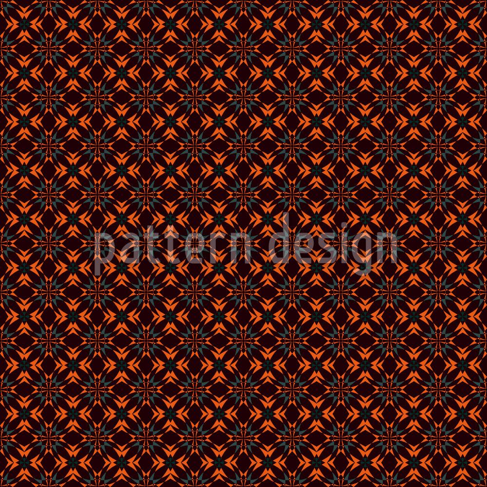patterned-wallpaper-mesh-of-stars