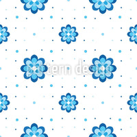 patterned-wallpaper-cornflowers