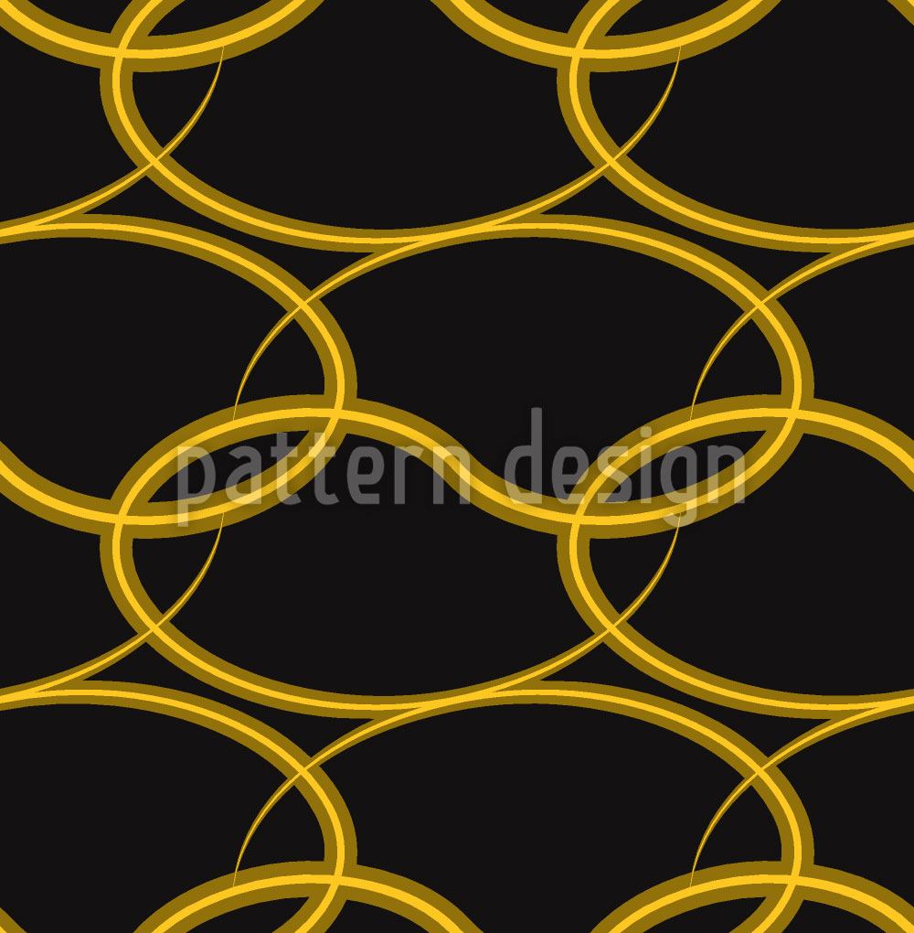 patterned-wallpaper-golden-weave