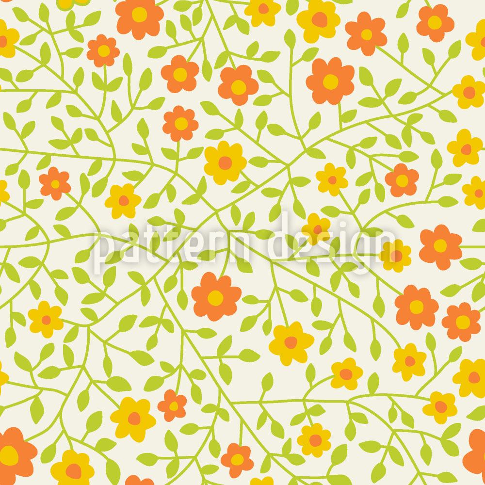 patterned-wallpaper-wild-roses-in-the-sun