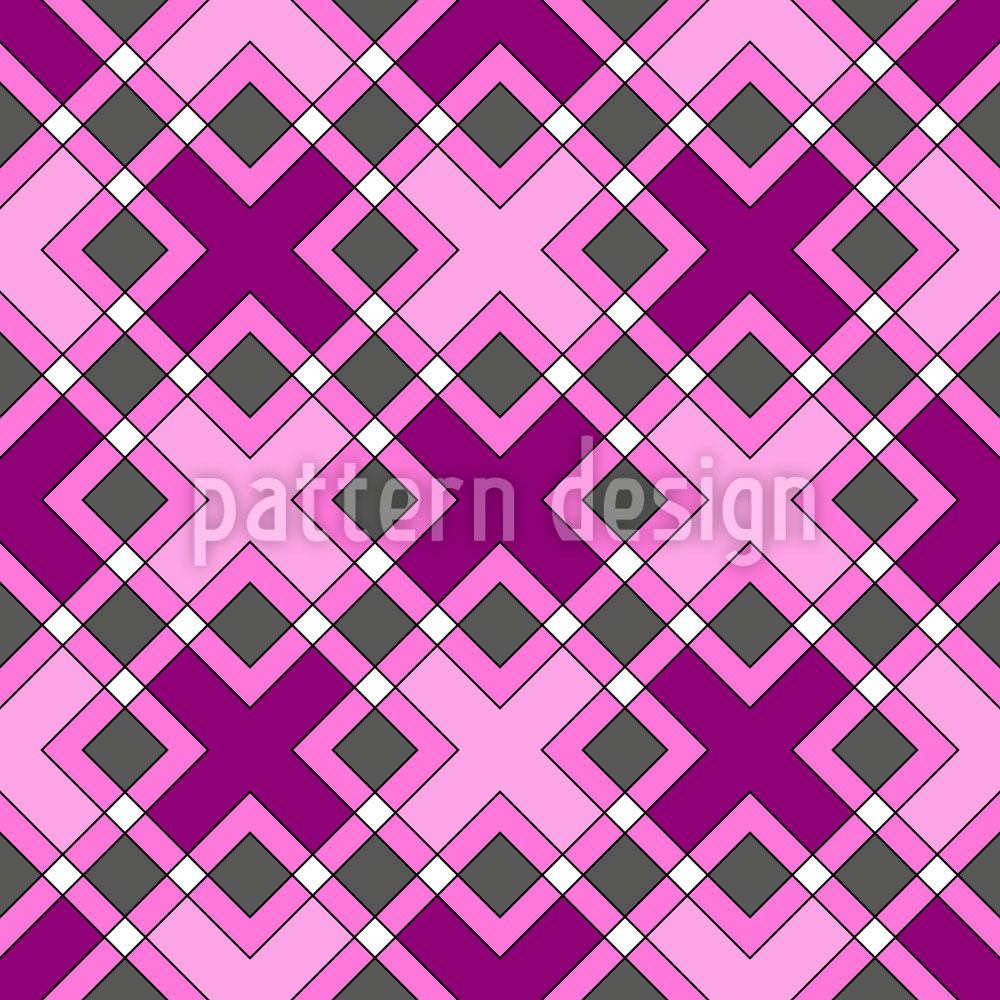 patterned-wallpaper-crossing-squares