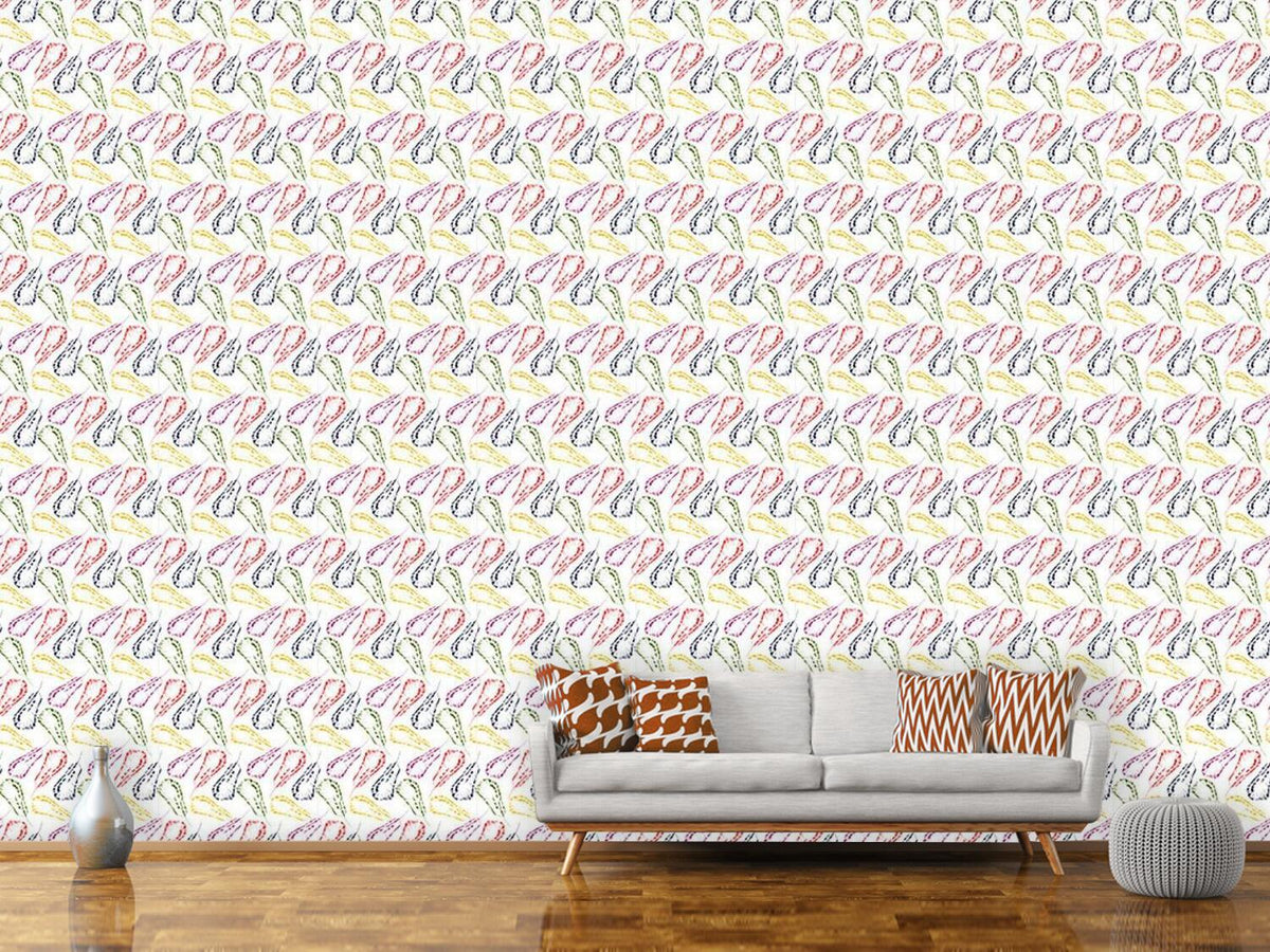 patterned-wallpaper-feather-dream