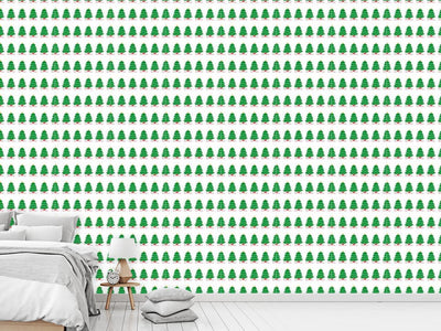 patterned-wallpaper-christmas-tree-parade