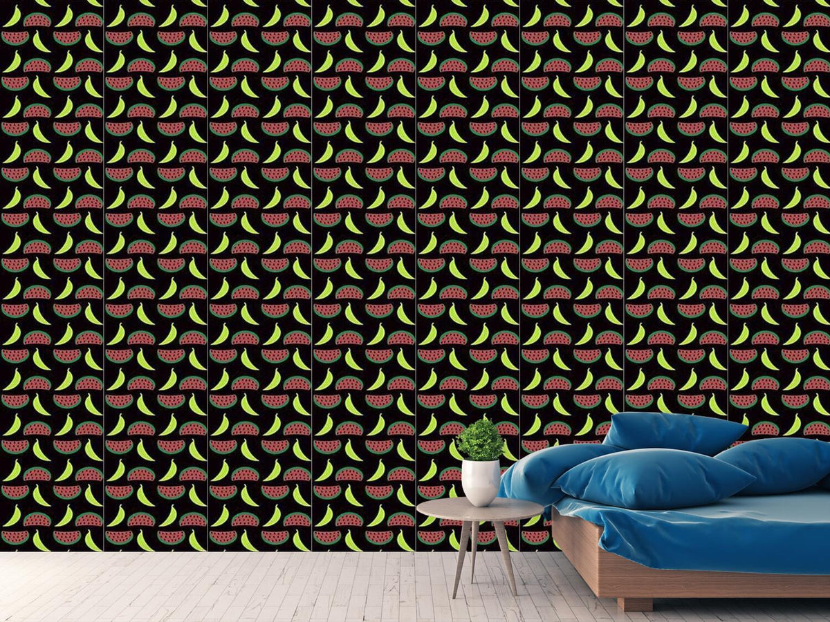 patterned-wallpaper-bella-banana-meets-manni-melon