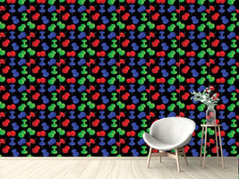 patterned-wallpaper-push-pins