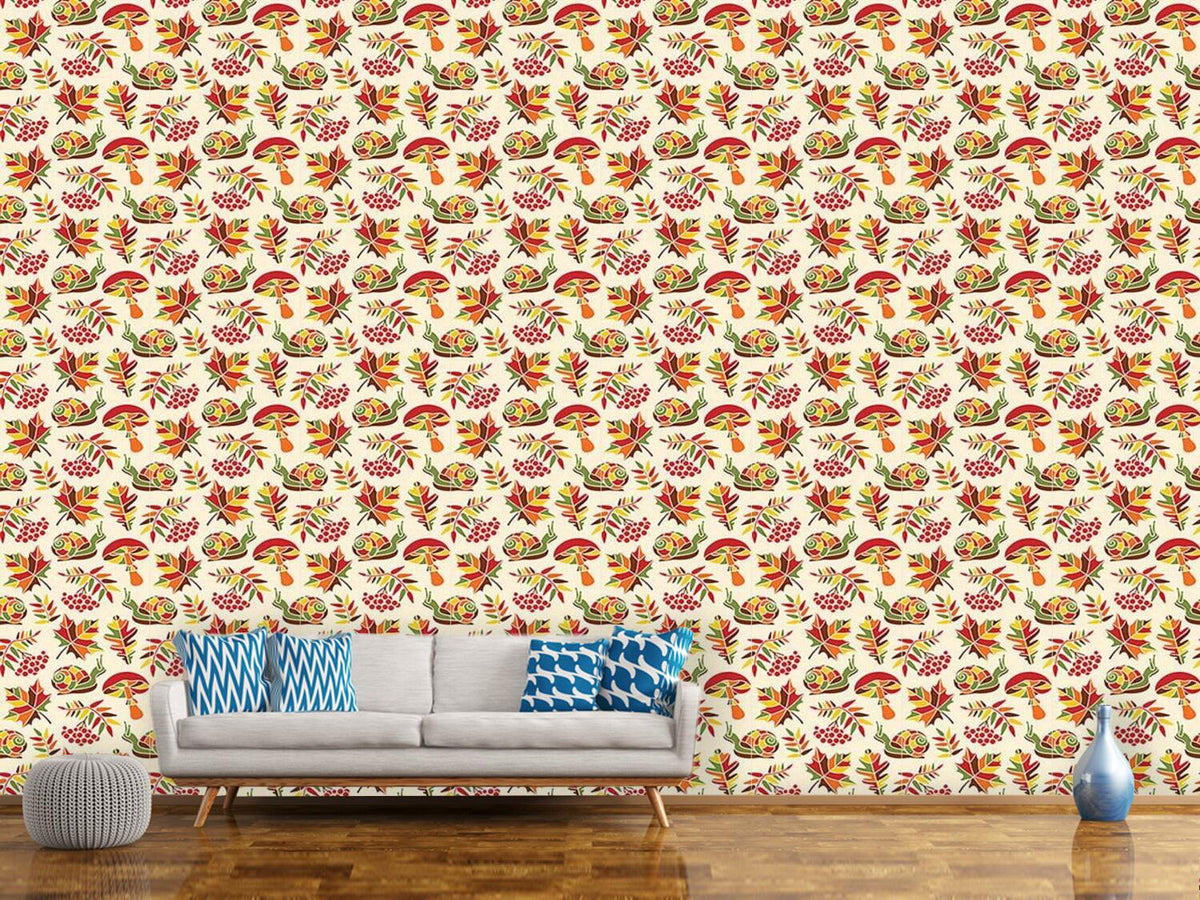 patterned-wallpaper-the-snail-and-the-autumn