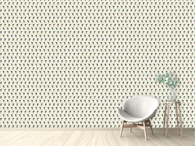 patterned-wallpaper-girl-run