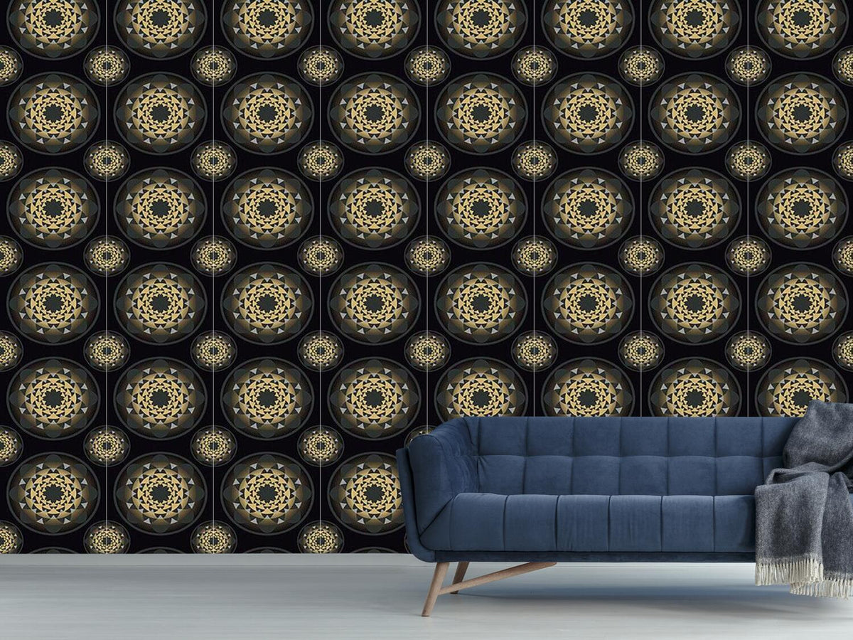 patterned-wallpaper-glitter-gold-floral