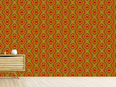 patterned-wallpaper-chequered-swirls