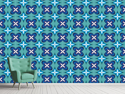 patterned-wallpaper-mediterranean-flowers