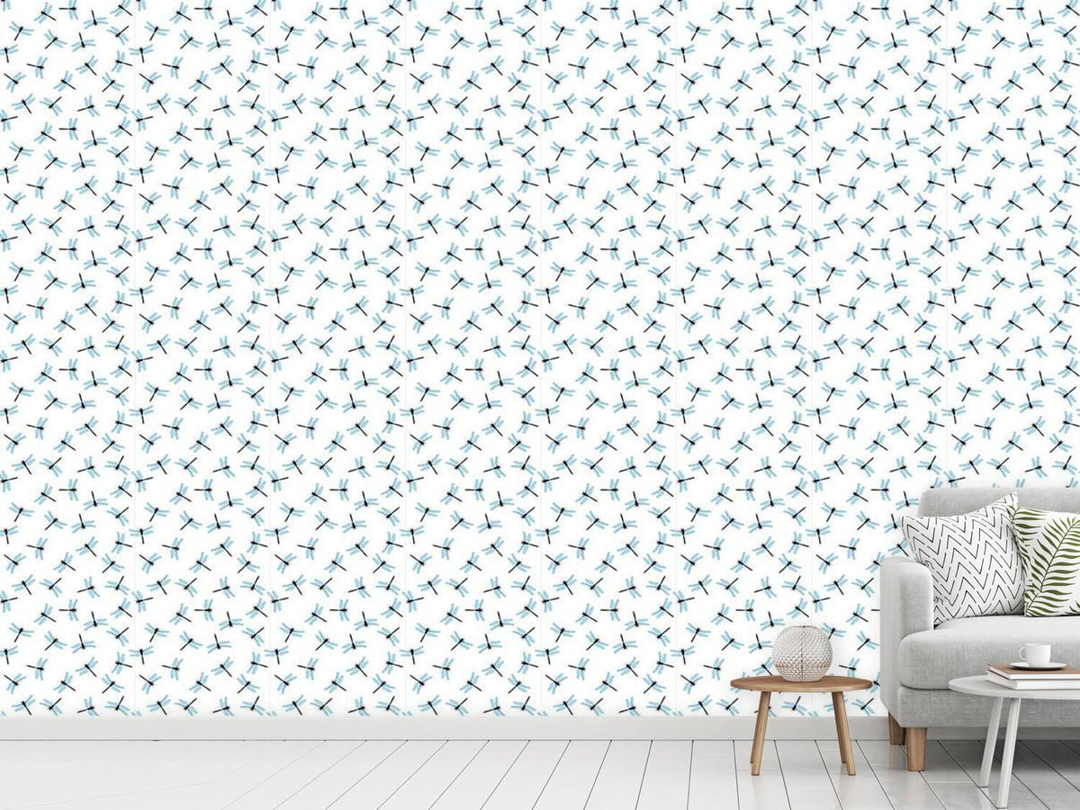 patterned-wallpaper-the-flight-of-the-dragonfly