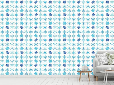 patterned-wallpaper-snowflake-collection