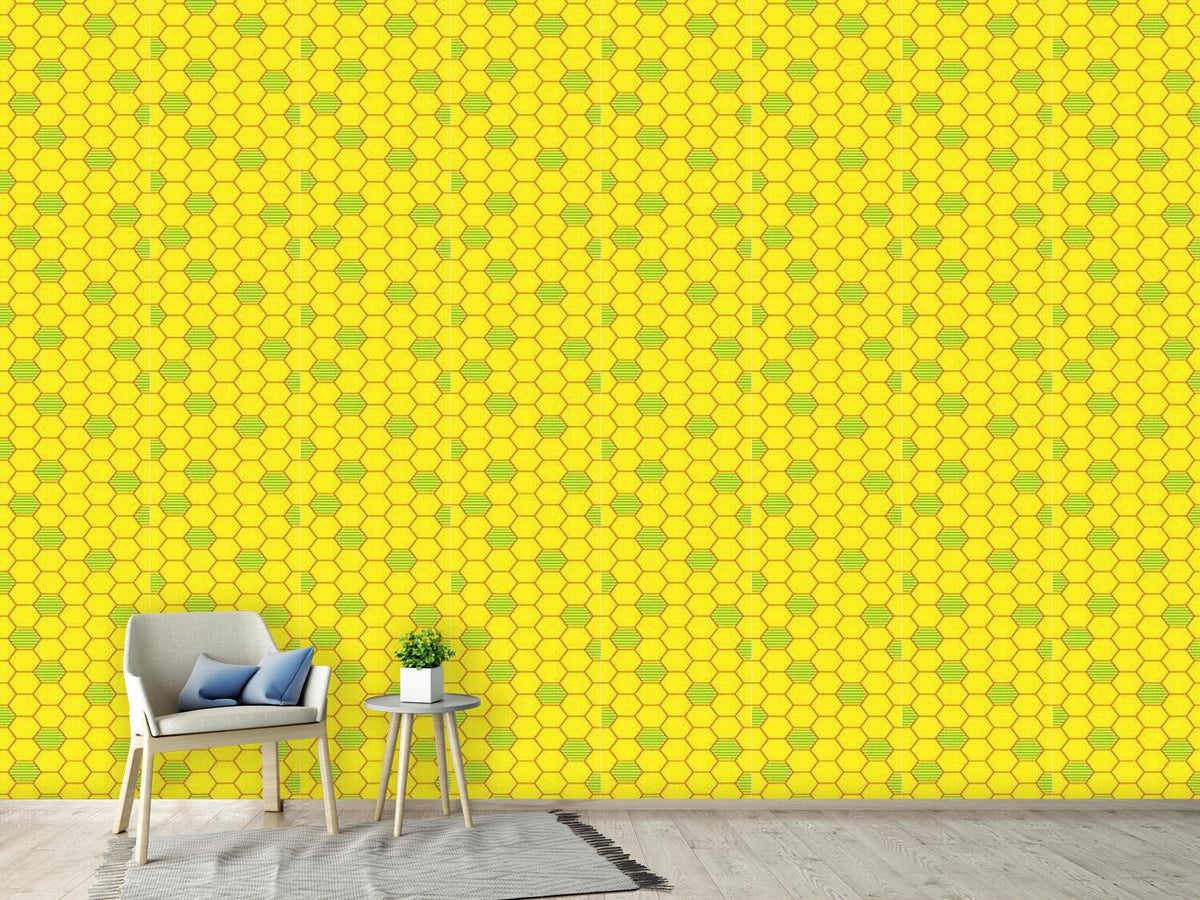 patterned-wallpaper-honeycombs-prison