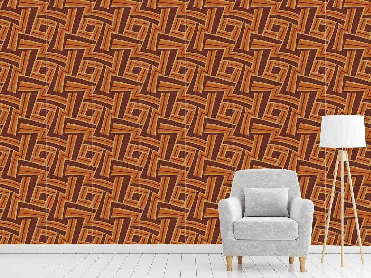 patterned-wallpaper-maze-rusty