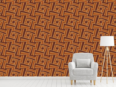 patterned-wallpaper-maze-rusty