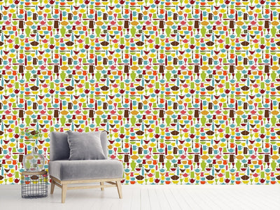 patterned-wallpaper-tiffanys-tableware-collection