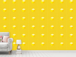 patterned-wallpaper-honeycomb