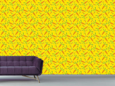 patterned-wallpaper-funky-carrots