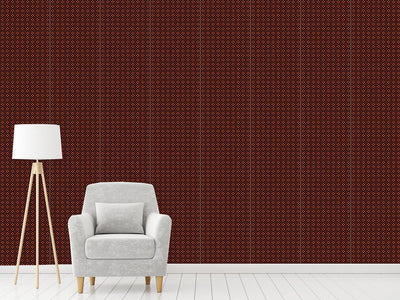 patterned-wallpaper-mesh-of-stars