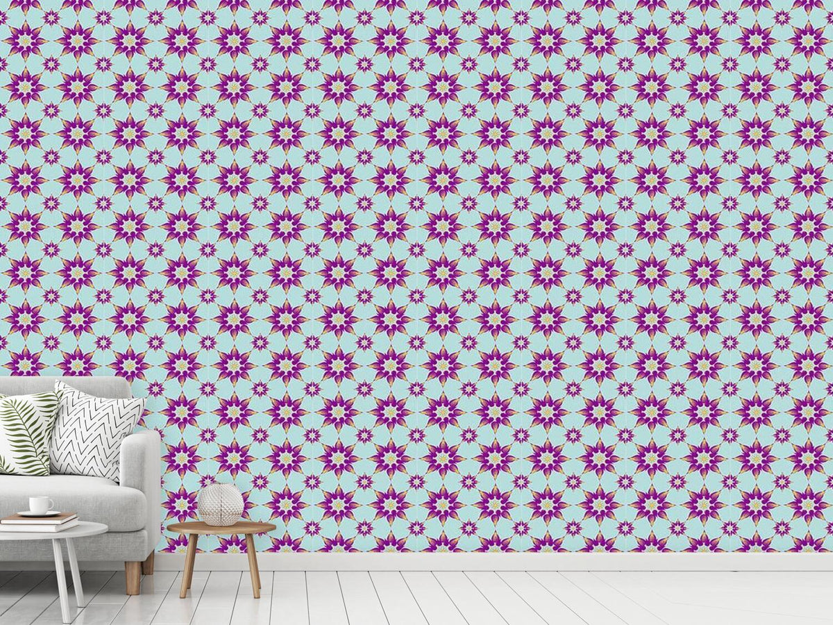 patterned-wallpaper-splendor-tulips-magenta