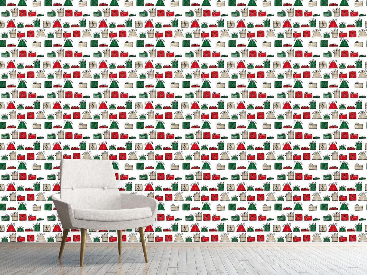 patterned-wallpaper-wishing-punch-christmas