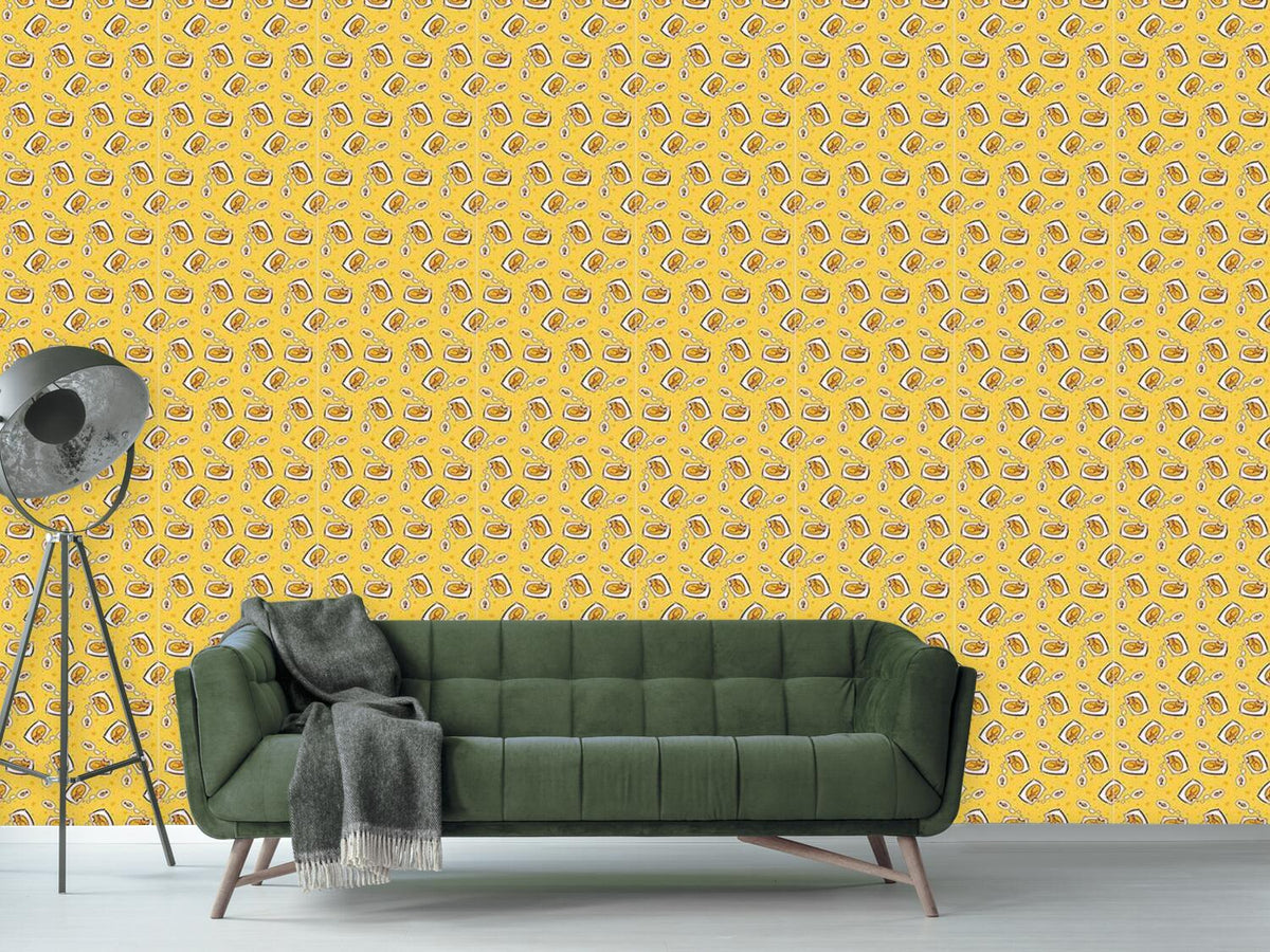 patterned-wallpaper-when-cats-dream