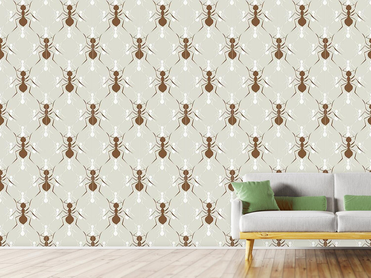 patterned-wallpaper-ants