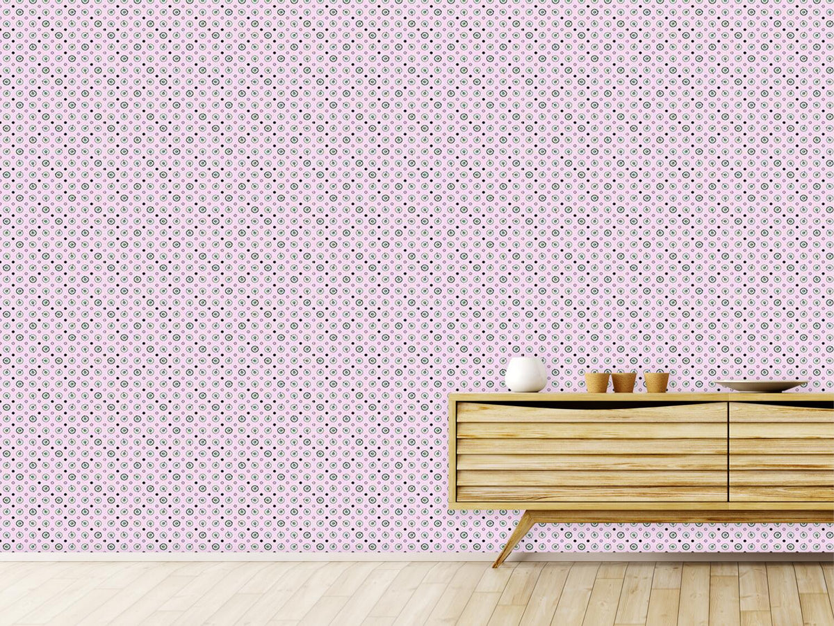 patterned-wallpaper-circles-and-dots