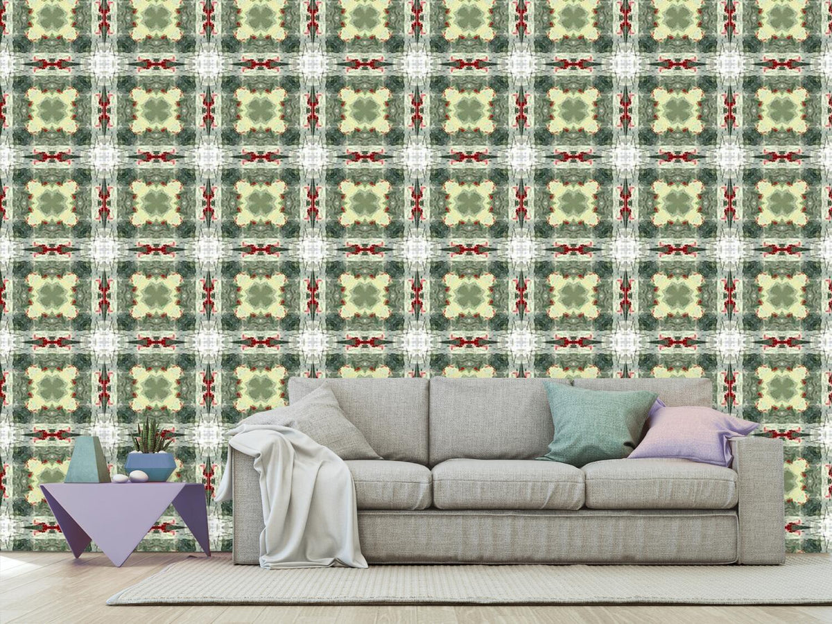 patterned-wallpaper-checks-hunt